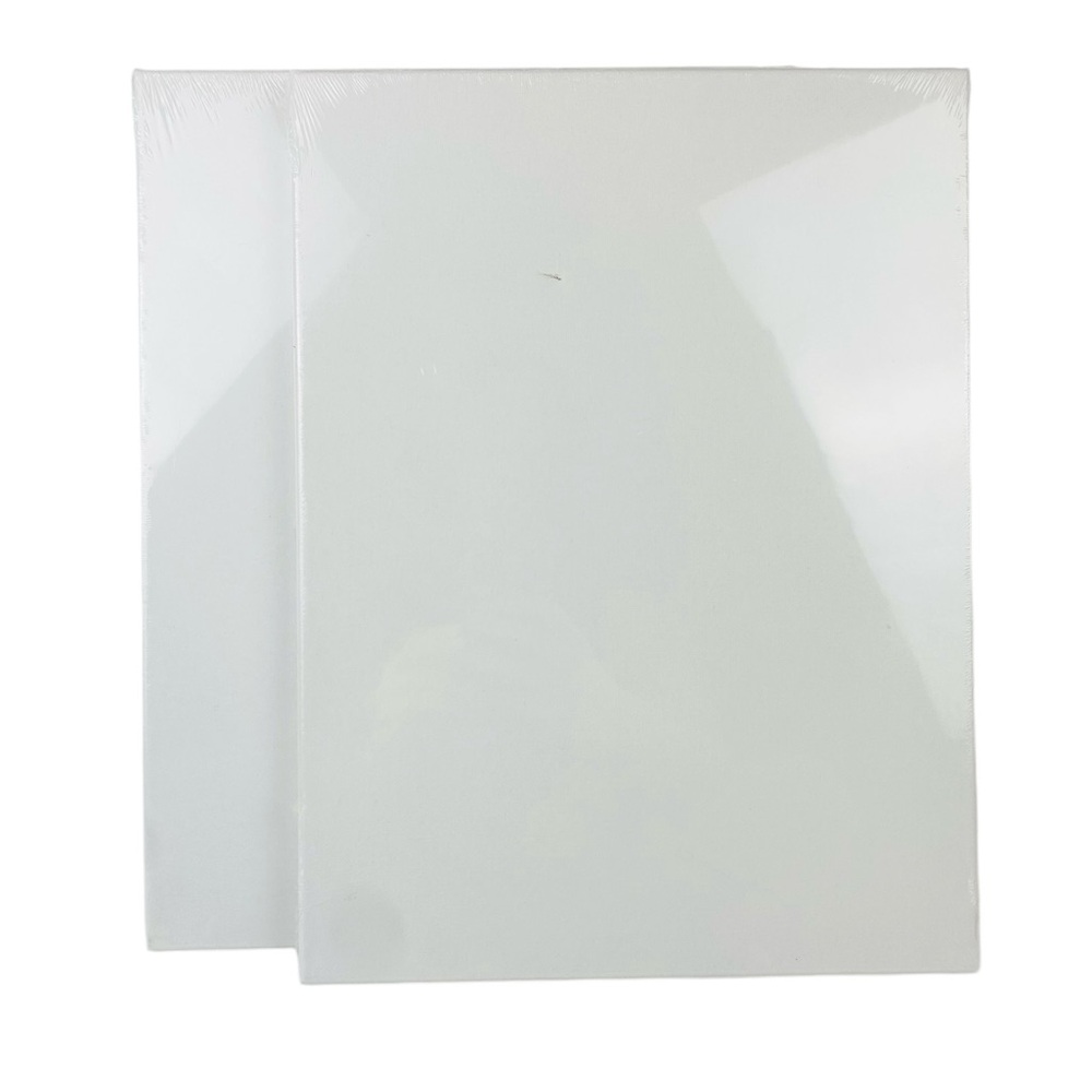 Stretched Artist Canvas 12” x 16” Pine Wood Frame 4 Pack New - Picture 7 of 13